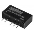 AM1D-0505D-RZ; Converter: DC/DC; 1W; Uin: 4.5÷5.5V; Uout: 5VDC; Uout2: -5VDC; SIP7; AIMTEC
