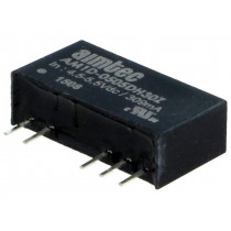 AM1D-0505DH30Z; Converter: DC/DC; 1W; Uin: 4.5÷5.5V; Uout: 5VDC; Uout2: -5VDC; SIP7; AIMTEC
