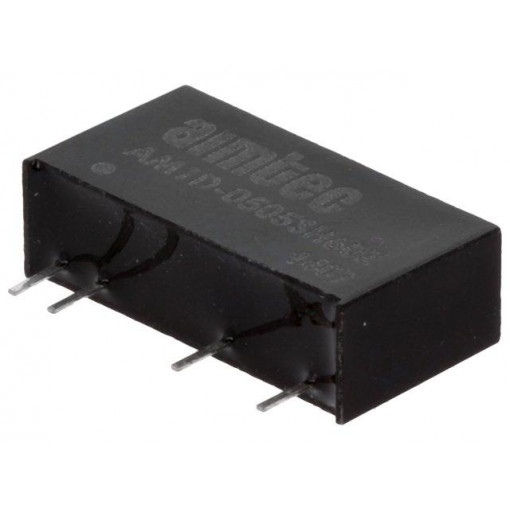 AM1D-0505SH60Z; Converter: DC/DC; 1W; Uin: 4.5÷5.5V; 5VDC; Iout: 200mA; SIP7; 2.3g; AIMTEC