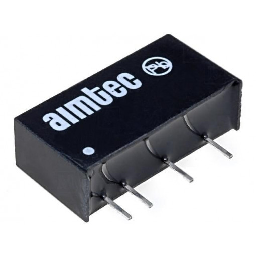 AM1D-0505SZ; Converter: DC/DC; 1W; Uin: 4.5÷5.5V; 5VDC; Iout: 200mA; SIP7; 2.3g; AIMTEC