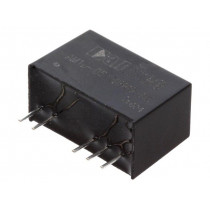 AM1D-0512DH60-NZ; Converter: DC/DC; 1W; Uin: 4.5÷5.5V; Uout: 12VDC; Uout2: -12VDC; SIP7; AIMTEC