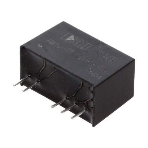AM1D-0512DH60-NZ; Converter: DC/DC; 1W; Uin: 4.5÷5.5V; Uout: 12VDC; Uout2: -12VDC; SIP7; AIMTEC