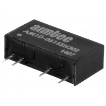 AM1D-0515SH30Z; Converter: DC/DC; 1W; Uin: 4.5÷5.5V; 15VDC; Iout: 70mA; SIP7; 2.3g; AIMTEC