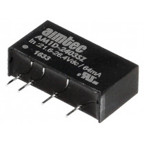 AM1D-2403SZ; Converter: DC/DC; 1W; Uin: 21.6÷26.4V; 3.3VDC; Iout: 300mA; SIP7; AIMTEC