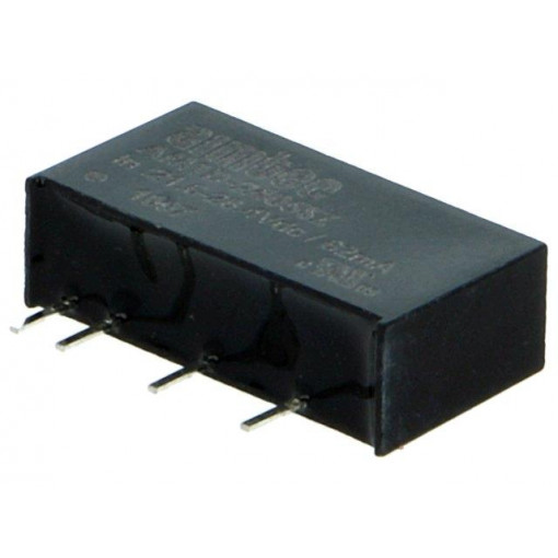 AM1D-2405SZ; Converter: DC/DC; 1W; Uin: 21.6÷26.4V; 5VDC; Iout: 200mA; SIP7; 2.3g; AIMTEC