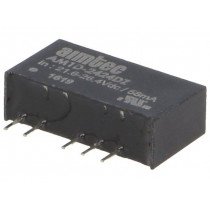 AM1D-2424DZ; Converter: DC/DC; 1W; Uin: 21.6÷26.4V; Uout: 24VDC; Uout2: -24VDC; AIMTEC