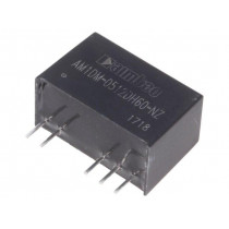 AM1DM-0512DH60-NZ; Converter: DC/DC; 1W; Uin: 4.5÷5.5V; Uout: 12VDC; Uout2: -12VDC; SIP7; AIMTEC