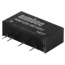 AM1DS-0515SZ; Converter: DC/DC; 1W; Uin: 4.5÷5.5V; 15VDC; Iout: 67mA; SIP7; 2.2g; AIMTEC