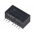 AM1G-0512D-NZ; Converter: DC/DC; 1W; Uin: 4.5÷9V; Uout: 12VDC; Uout2: -12VDC; SIP8; AIMTEC