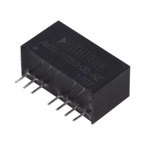 AM1G-1205SH30-NZ; Converter: DC/DC; 1W; Uin: 9÷18V; 5VDC; Iout: 200mA; SIP8; 4.9g; AIMTEC