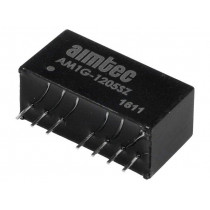AM1G-1205SZ; Converter: DC/DC; 1W; Uin: 9÷18V; 5VDC; Iout: 200mA; SIP8; 3.96g; AIMTEC