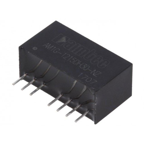 AM1G-1215DH30-NZ; Converter: DC/DC; 1W; Uin: 9÷18V; Uout: 15VDC; Uout2: -15VDC; SIP8; AIMTEC