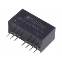 AM1G-2405SH30-NZ; Converter: DC/DC; 1W; Uin: 18÷36V; 5VDC; Iout: 200mA; SIP8; 4.9g; AIMTEC