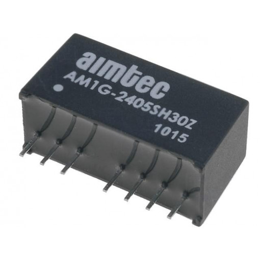 AM1G-2405SH30Z; Converter: DC/DC; 1W; Uin: 18÷36V; 5VDC; Iout: 200mA; Efficiency: 68%; AIMTEC