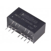 AM1G-2415DH30-NZ; Converter: DC/DC; 1W; Uin: 18÷36V; Uout: 15VDC; Uout2: -15VDC; SIP8; AIMTEC
