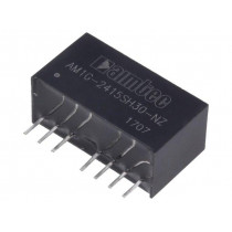 AM1G-2415SH30-NZ; Converter: DC/DC; 1W; Uin: 18÷36V; 15VDC; Iout: 67mA; SIP8; 4.9g; AIMTEC