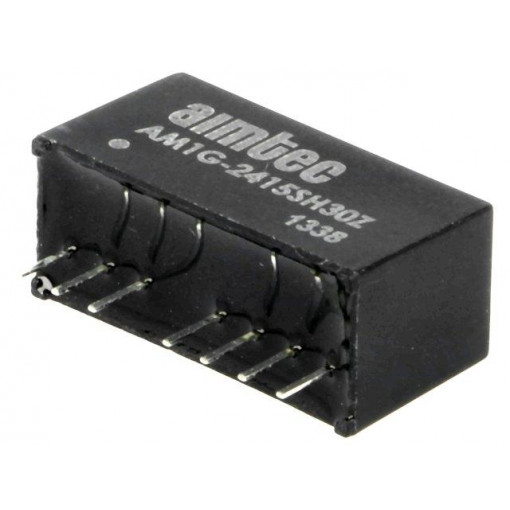 AM1G-2415SH30Z; Converter: DC/DC; 1W; Uin: 18÷36V; 15VDC; Iout: 67mA; SIP8; 3.96g; AIMTEC