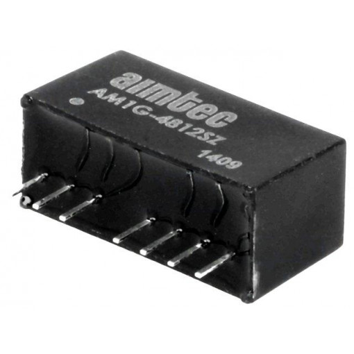 AM1G-4812SZ; Converter: DC/DC; 1W; Uin: 36÷72V; 12VDC; Iout: 83mA; SIP8; 3.96g; AIMTEC