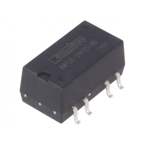 AM1LR-2412S-NZ; Converter: DC/DC; 1W; Uin: 22.8÷25.2V; 12VDC; Iout: 84mA; SMD; 2g; AIMTEC