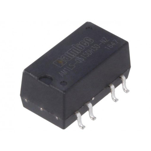 AM1LS-0515DH30-NZ; Converter: DC/DC; 1W; Uin: 4.5÷5.5V; Uout: 15VDC; Uout2: -15VDC; SMD; AIMTEC