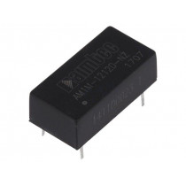 AM1M-1212D-NZ; Converter: DC/DC; 1W; Uin: 10.8÷13.2V; Uout: 12VDC; Uout2: -12VDC; AIMTEC
