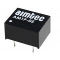 AM1P-0524SZ; Converter: DC/DC; 1W; Uin: 4.5÷5.5V; 24VDC; Iout: 42mA; DIP8; 1.8g; AIMTEC