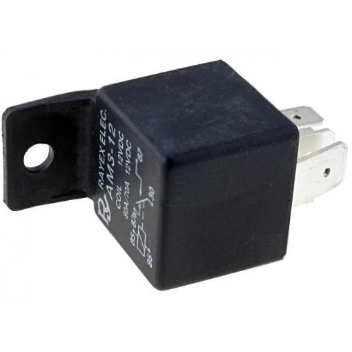 AM3-12P; Relay: electromagnetic; SPDT; Ucoil: 12VDC; 80A; automotive; 1.8W; Recoy/RAYEX ELECTRONICS AM3-12P; Relay: electromagnetic; SPDT; Ucoil: 12VDC; 80A; automotive; 1.8W; Recoy/RAYEX ELECTRONICS