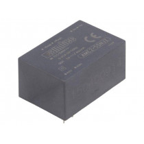 AME2-5SNJZ; Converter: AC/DC; 2W; Uout: 5VDC; Iout: 0.4A; 70%; Mounting: PCB; 3kV; AIMTEC