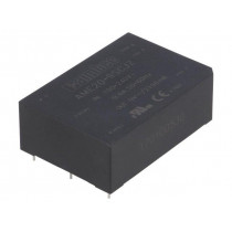AME20-9SCJZ; Converter: AC/DC; 20W; Uout: 9VDC; Iout: 2.1A; 77%; Mounting: PCB; AIMTEC