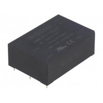 AME25-15SJZ; Converter: AC/DC; 25W; Uout: 15VDC; Iout: 1.6A; 84%; Mounting: PCB; AIMTEC