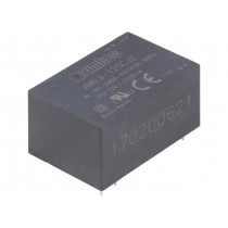 AME3-12SCJZ; Converter: AC/DC; 3W; Uout: 12VDC; Iout: 0.25A; 77%; Mounting: PCB; AIMTEC