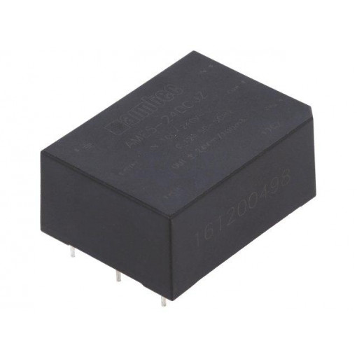 AME5-24DCJZ; Converter: AC/DC; 5W; Uout: 24VDC; Iout: 0.1A; 80%; Mounting: PCB; AIMTEC