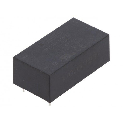 AMEL10-9SMJZ; Converter: AC/DC; 10W; Uout: 9VDC; Iout: 1.1A; 80%; Mounting: PCB; AIMTEC