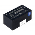 AMEL20-12SMAZ; Converter: AC/DC; 20W; Uout: 12VDC; Iout: 1.66A; 81%; Mounting: PCB; AIMTEC