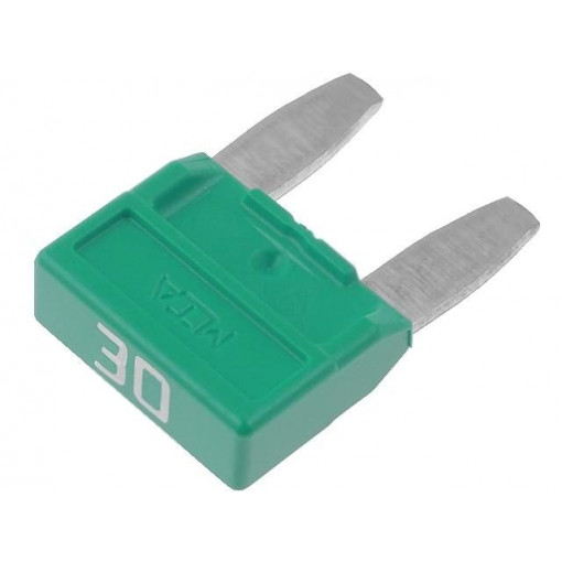 MINIVAL 30A; Fuse: fuse; 30A; 32V; automotive; 11,9mm; MINIVAL; MTA MINIVAL 30A; Fuse: fuse; 30A; 32V; automotive; 11,9mm; MINIVAL; MTA
