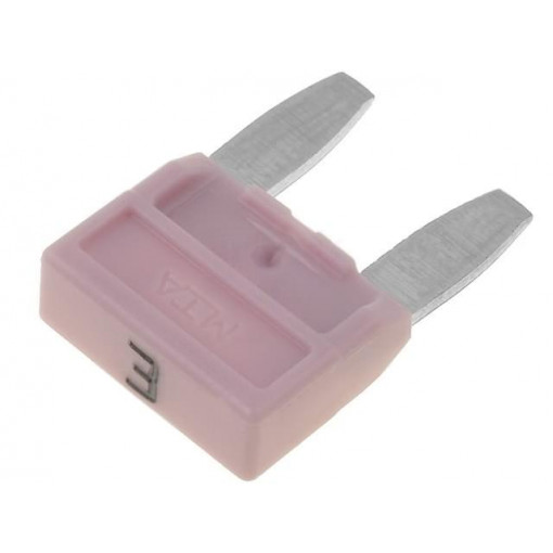 MINIVAL 3A; Fuse: fuse; 3A; 32V; automotive; 11,9mm; MINIVAL; MTA