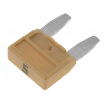 MINIVAL 5A; Fuse: fuse; 5A; 32V; automotive; 11,9mm; MINIVAL; MTA MINIVAL 5A; Fuse: fuse; 5A; 32V; automotive; 11,9mm; MINIVAL; MTA