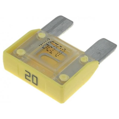MAXIVAL 20A; Fuse: fuse; 20A; 32V; automotive; 29mm; MTA MAXIVAL 20A; Fuse: fuse; 20A; 32V; automotive; 29mm; MTA