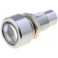 AMLD0802; Indicator: LED; prominent; Cutout: Ø8.2mm; IP67; brass; SIGNAL-CONSTRUCT