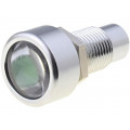 AMLD0822; Indicator: LED; prominent; Cutout: Ø8.2mm; IP67; brass; SIGNAL-CONSTRUCT