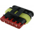 282089-1; Connector: wire-wire; Superseal 1.5; plug; female; PIN: 5; IP67; TE Connectivity