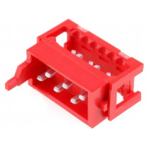 215083-6; Micro-MaTch; plug; male; PIN: 6; IDC; for ribbon cable; Layout: 2x3; TE Connectivity 215083-6; Micro-MaTch; plug; male; PIN: 6; IDC; for ribbon cable; Layout: 2x3; TE Connectivity