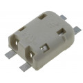 1954097-1; Connector: plug-in; Poke-In; 4mm; ways: 2; 22AWG÷18AWG; 4A; SMT; TE Connectivity