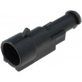282103-1; Connector: wire-wire; Superseal 1.5; plug; male; PIN: 1; IP67; 24VDC; TE Connectivity