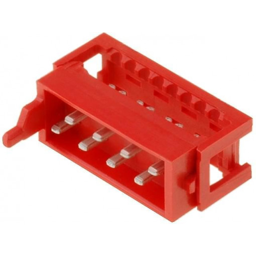 215083-8; Micro-MaTch; plug; male; PIN: 8; IDC; for ribbon cable; Layout: 2x4; TE Connectivity