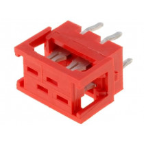 7-215570-4; Micro-MaTch; adapter; PIN: 4; IDC,THT; on PCBs,for ribbon cable; TE Connectivity 7-215570-4; Micro-MaTch; adapter; PIN: 4; IDC,THT; on PCBs,for ribbon cable; TE Connectivity