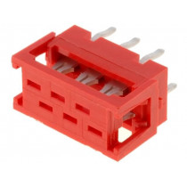 7-215570-6; Micro-MaTch; adapter; PIN: 6; IDC,THT; on PCBs,for ribbon cable; TE Connectivity 7-215570-6; Micro-MaTch; adapter; PIN: 6; IDC,THT; on PCBs,for ribbon cable; TE Connectivity