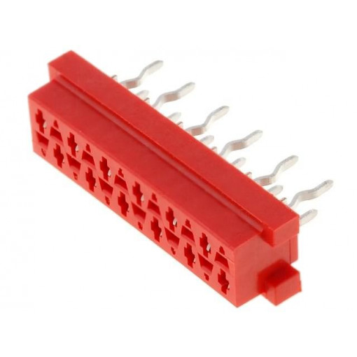 1-215079-2; Micro-MaTch; socket; female; PIN: 12; THT; on PCBs; Layout: 2x6; TE Connectivity
