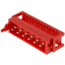 1-215083-2; Micro-MaTch; plug; male; PIN: 12; IDC; for ribbon cable; Layout: 2x6; TE Connectivity 1-215083-2; Micro-MaTch; plug; male; PIN: 12; IDC; for ribbon cable; Layout: 2x6; TE Connectivity