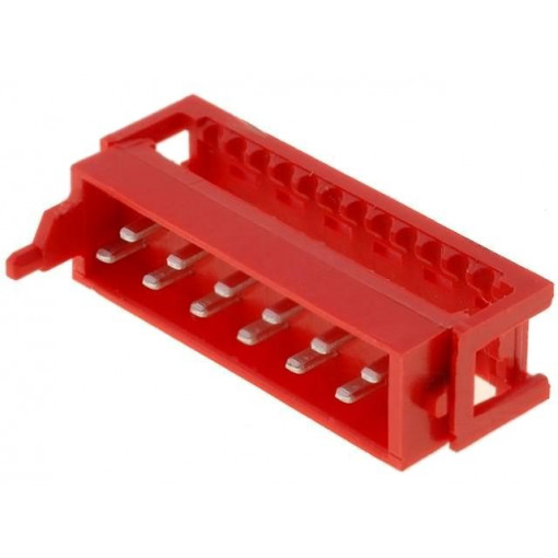 1-215083-2; Micro-MaTch; plug; male; PIN: 12; IDC; for ribbon cable; Layout: 2x6; TE Connectivity